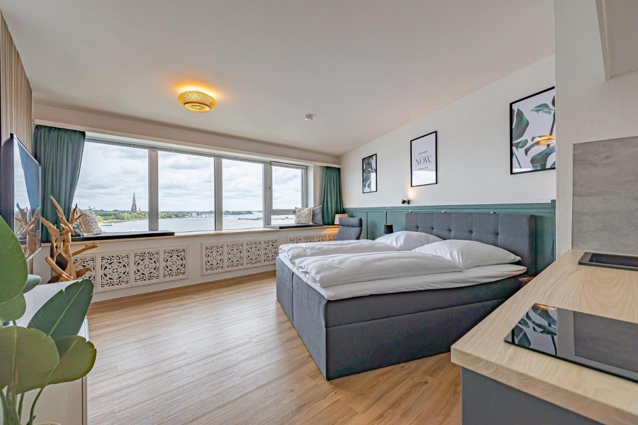 Ferienwohnung Horizon Schleswig Exteriör bild